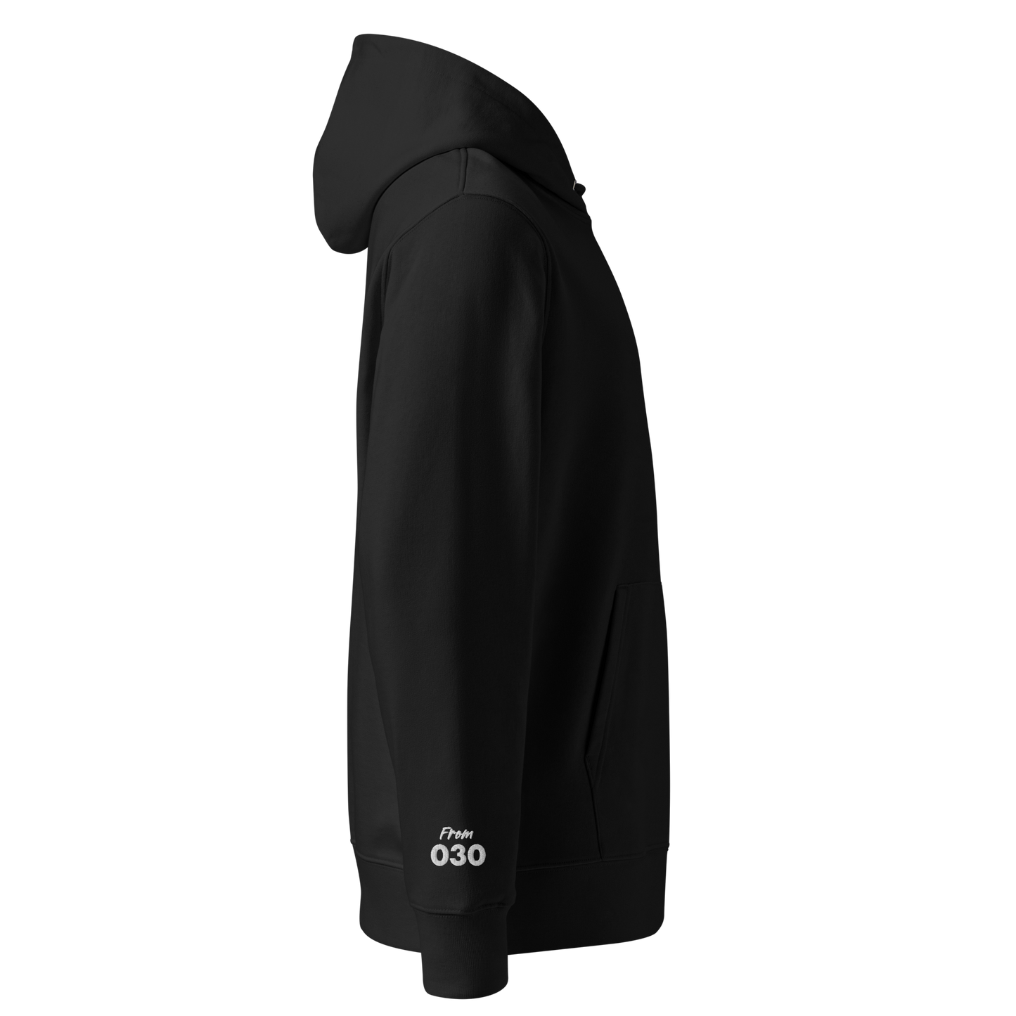 From030 - Hoodie ZWART