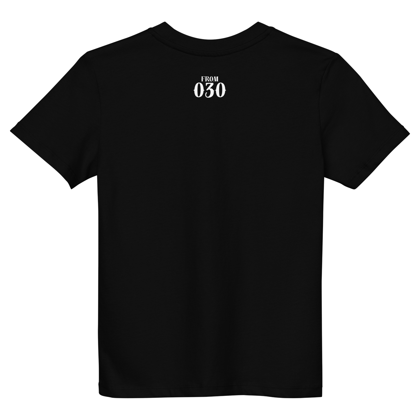 From030 - Kind Domtoren Shirt 3 t/m 13 jaar ZWART