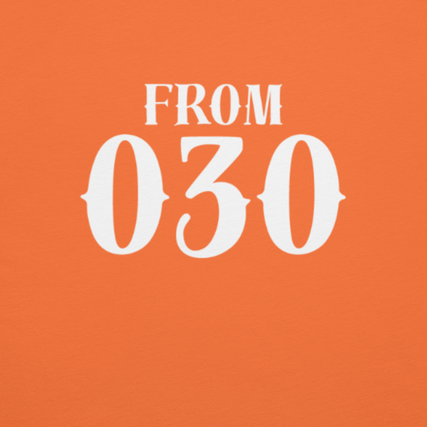 From030 - Hét oranje shirtje